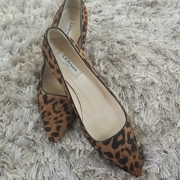 lk bennett leopard print shoes